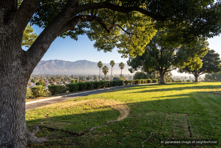 Neighborhood Ramona Acres, Monterey Park, CA