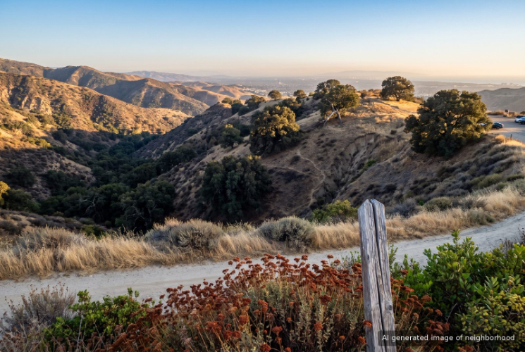Whittier Hills, Whittier, CA neighborhood