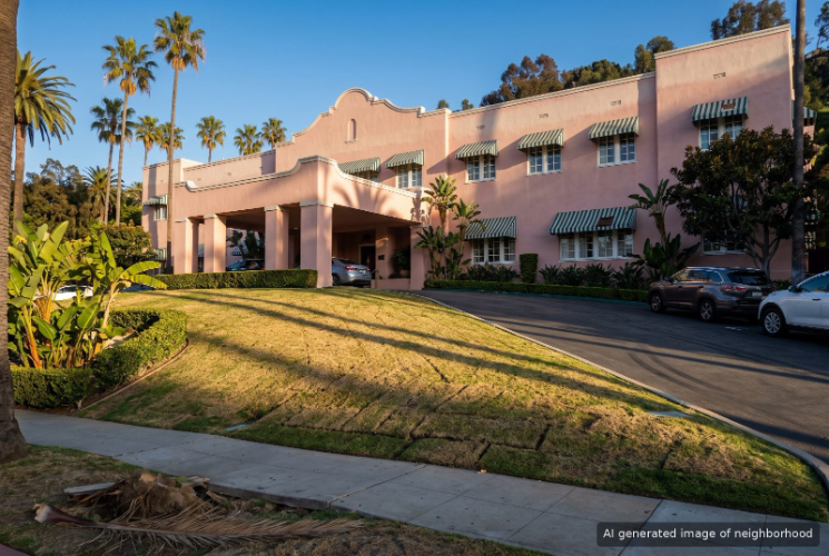 Neighborhood North of Sunset, Beverly Hills