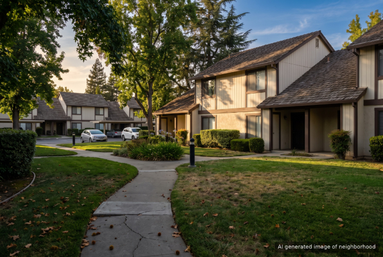 Glenbrook East Garden Homes, Sacramento, CA neighborhood