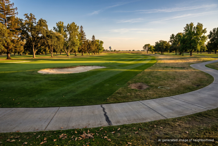 Bing Maloney Golf Course, Sacramento, CA neighborhood