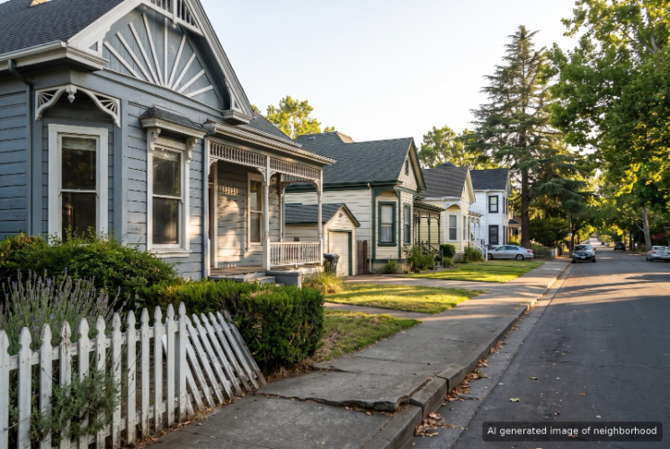 Neighborhood Cherry Street Historic Neighborhood, Santa Rosa