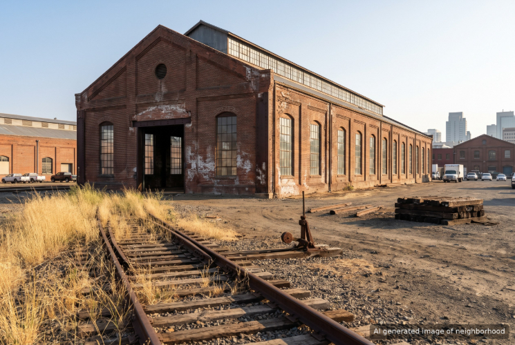 Southern Pacific / Richards, Sacramento, CA neighborhood