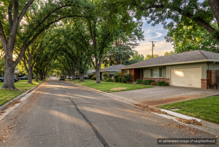 Hazelwood, Sacramento, CA neighborhood