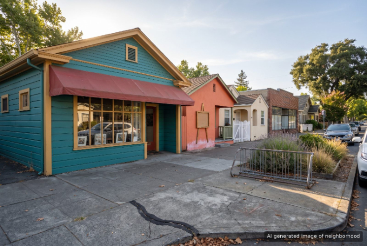 Neighborhood Earle St. & South A St., Santa Rosa