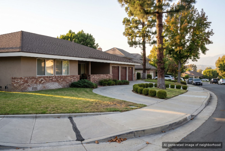 East Hills, West Covina, CA neighborhood