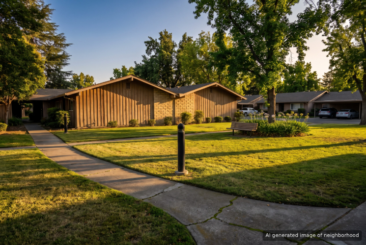 Village Green, Sacramento, CA neighborhood