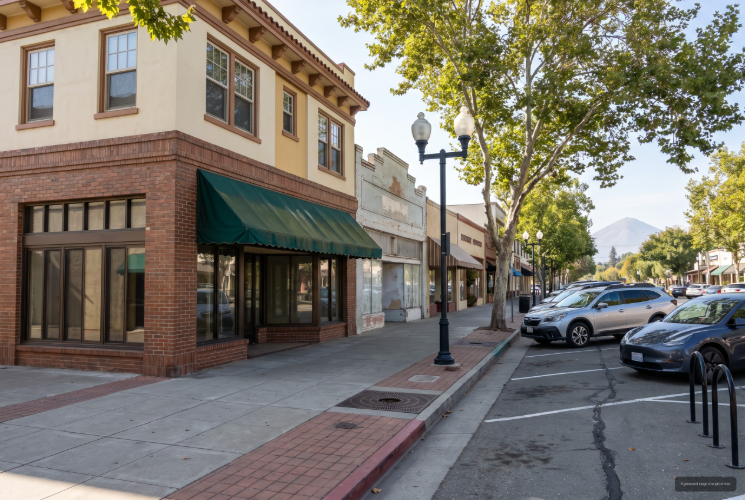Downtown Morgan Hill, Morgan Hill, CA neighborhood