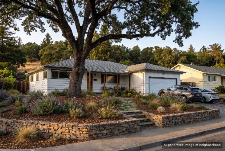Neighborhood St. Francis Acres, Santa Rosa