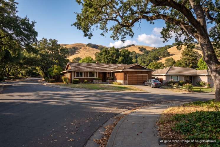 Browns Valley Central, Napa, CA neighborhood