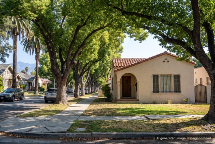 Washington Square, Pasadena, CA neighborhood