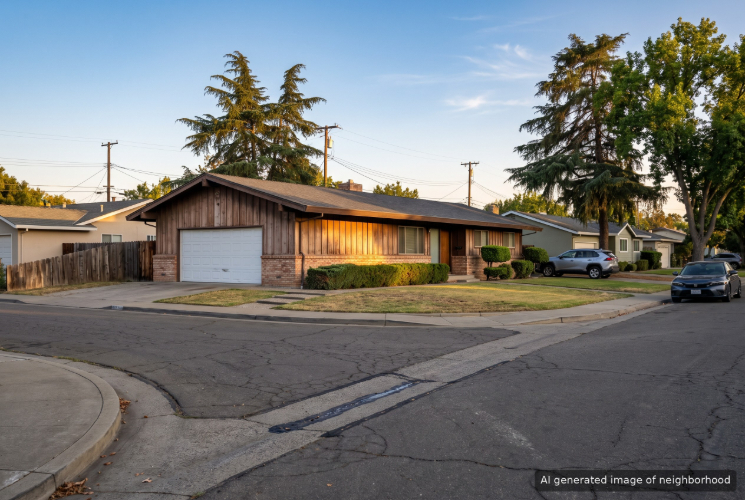New Broadmoor Estates, Sacramento, CA neighborhood