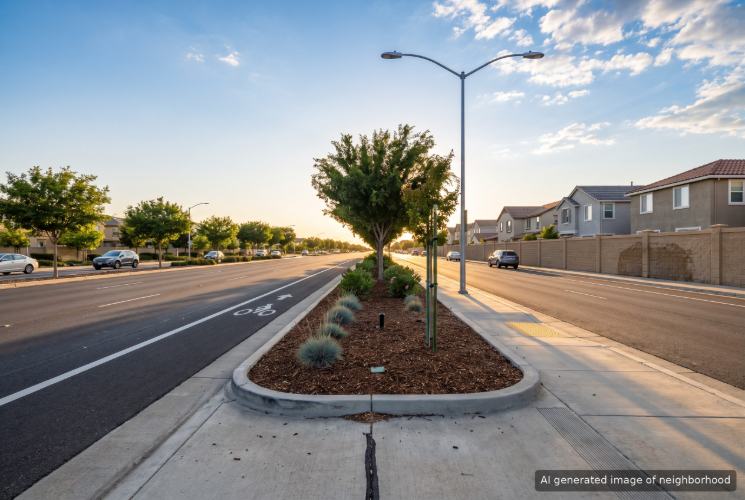 Natomas Crossing, Sacramento, CA neighborhood