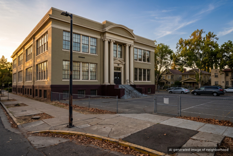 Marshall School, Sacramento, CA neighborhood
